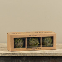 SET/3 MOSS BALLS BOWL FILLER