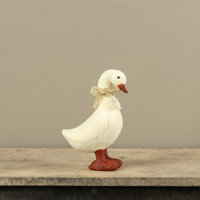 9.25" CREAM DUCK