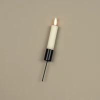 TAPER CANDLE HOLDER W/ SPIKE