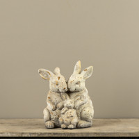 CREAM & GOLD BUNNY FAMILY