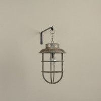AGED BRONZE HANGING LIGHT