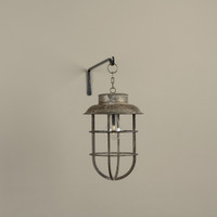 AGED BRONZE HANGING LIGHT