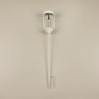 WHITE SOLAR LANTERN STAKE