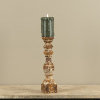 14" STEPHANIE PILLAR CANDLE HOLDER