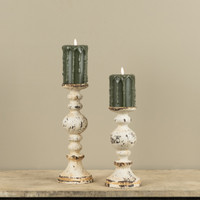 9.75" JOCELYN PILLAR CANDLE HOLDER