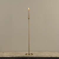 23.25" GOLD NEWTON TAPER CANDLESTICK