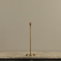 16.25" GOLD NEWTON TAPER CANDLESTICK