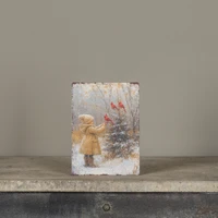 7" FOREST CARDINAL TABLETOP SIGN