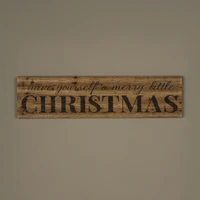 47.5" MERRY LITTLE CHRISTMAS HORIZONTAL SIGN