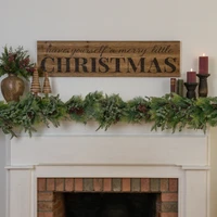47.5" MERRY LITTLE CHRISTMAS HORIZONTAL SIGN