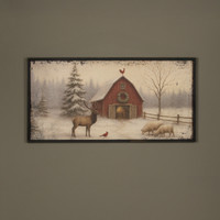 48" HOLIDAY FARM   SIGN