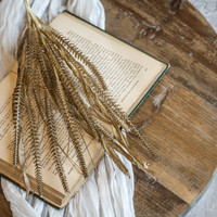 19.5" OLIVE BROWN GRASS SPRAY
