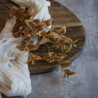 35.5" GOLDEN JASMINE LEAF SPRAY