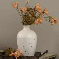 20.5" RUSTIC PEACH WILDFLOWER SPRAY