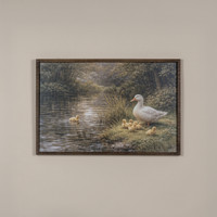 30" DARLING DUCK FAMILY PRINT
