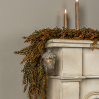 AGED ACORN ORNAMENT