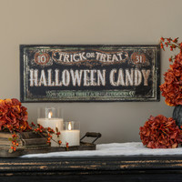 HALLOWEEN CANDY SIGN
