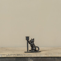 KITTEN TAPER CANDLE HOLDER