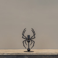 10.25" SPIDER TAPER CANDLE HOLDER