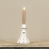 6.5" GHOST TAPER CANDLE HOLDER