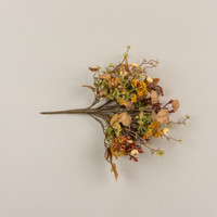 15" FALL WILDFLOWER, PUMPKIN & BERRY BUSH