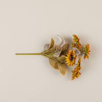 17" DARK YELLOW SUNFLOWER BUSH