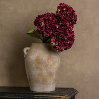 27" BURGUNDY HYDRANGEA STEM