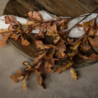 39" OAK & ACORN SPRAY