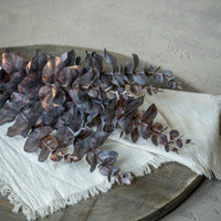 25" METALLIC COPPER EUCALYPTUS BUSH