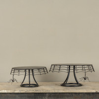 SET/2 BLACK SPIDER WEB RISERS