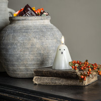 3.5" GHOST 3D FLAME CANDLE