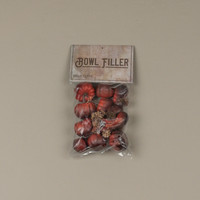 MINI RED PUMPKIN BOWL FILLER