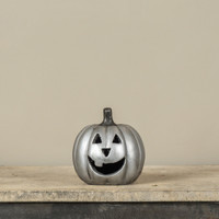 5.5" SILVER BIG MOUTH PUMPKIN