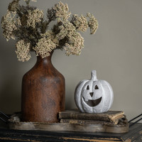 5.5" GREY BIG MOUTH PUMPKIN