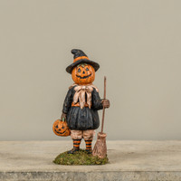 8" PUMPKIN GIRL