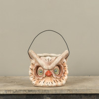OWL CANDY CONTAINER W/ HANDLE