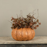 6.5" TERRACOTTA PUMPKIN PLANTER