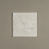 REINDEER WALL PLAQUE