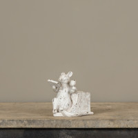4" MOUSE TAPER CANDLE HOLDER