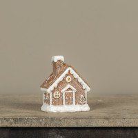 4.75" LIGHTED GINGERBREAD HOUSE