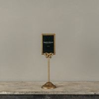 4" X 6" GOLD FRAME TABLETOP STAND
