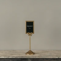 4" X 6" GOLD FRAME TABLETOP STAND