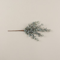 16" GLITTERED SAGE RUSCUS PICK
