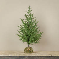 2' SOFT TOUCH AULSTRALIA PINE TREE W/ MOSS BASE