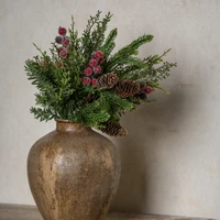 19" MIXED CEDAR, PINE & RED BERRY BUNDLE