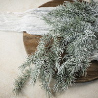 46" SNOWING PINE HANGING SPRAY