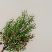 18" PINE NEEDLE W/ PINECONE PICK