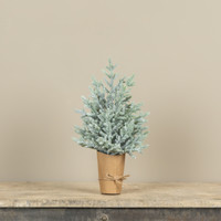 15.5" FROSTED PINE TREE