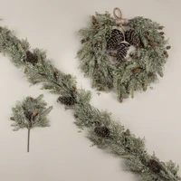 6' CEDAR & MIXED PINE GARLAND