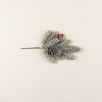 14.5" FROSTED PINE & BERRY PICK